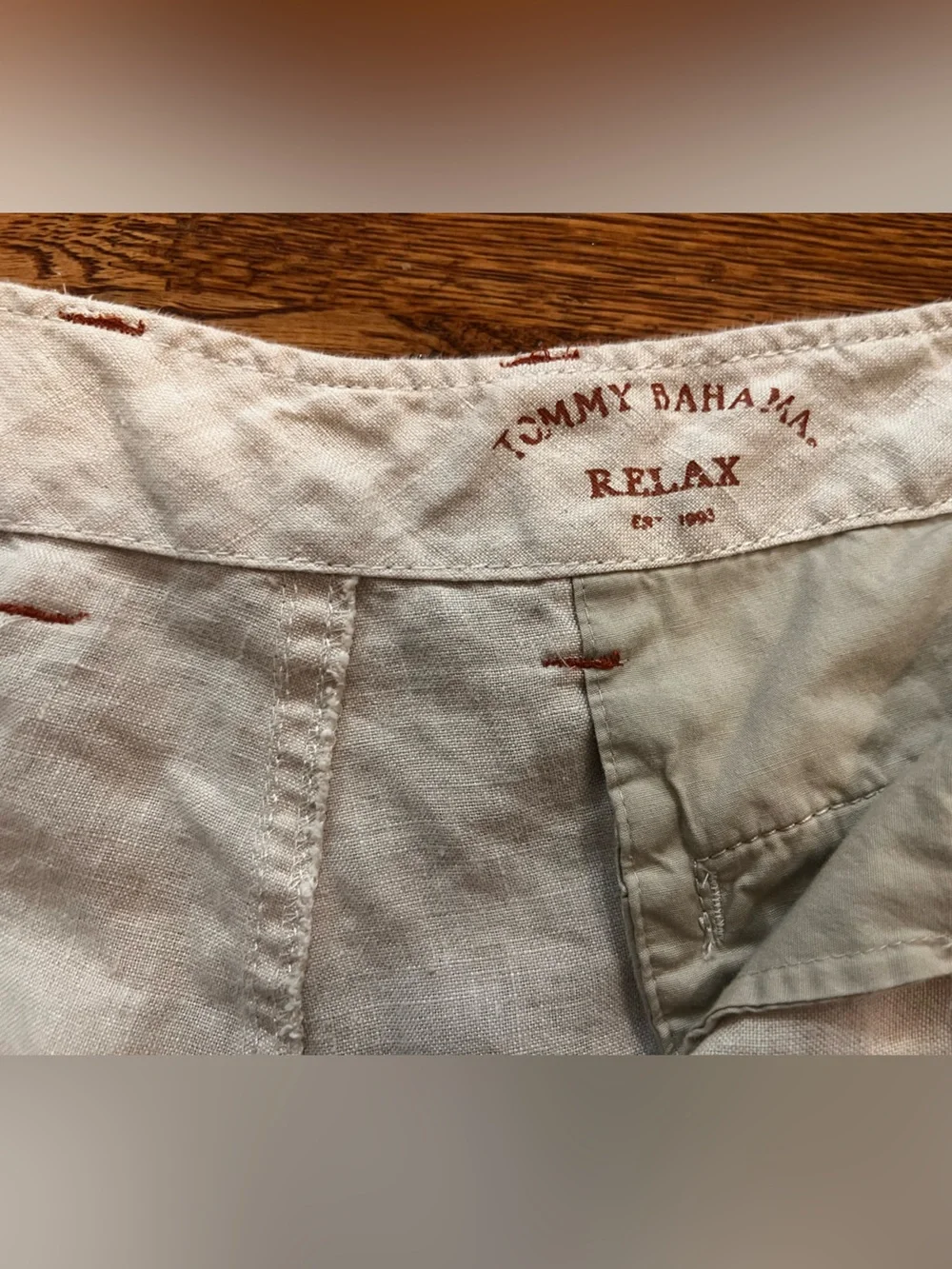 Tommy Bahama Relax 100% Linen Pants Wide Leg Coastal Breathable Luxury Chinos